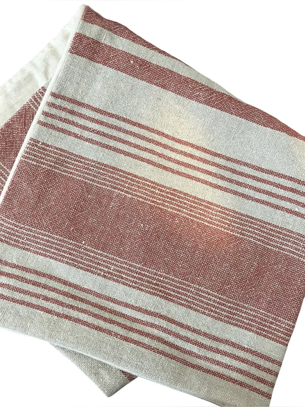 Pottery Barn Housse de Coussin  Single Throw Pillow Cover 20” x 20”RUST